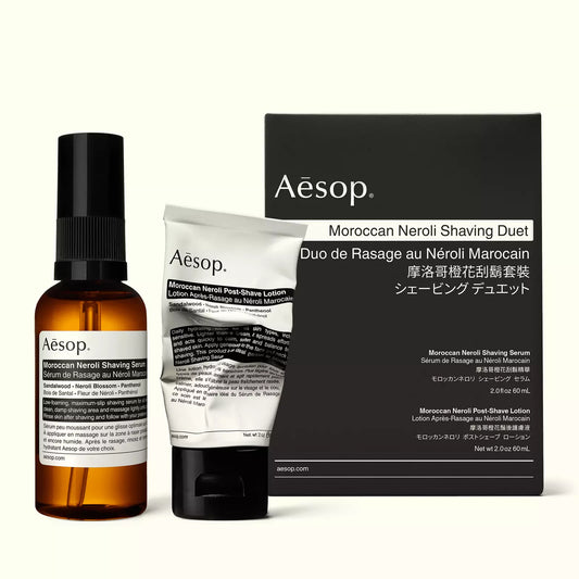 Moroccan Neroli Shaving Duet